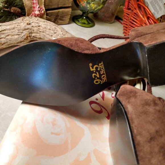 3 Pairs of 9.2.5. So Soft Low Heeled Pumps Brushed Faux Suede Size 7 - Picture 5 of 9